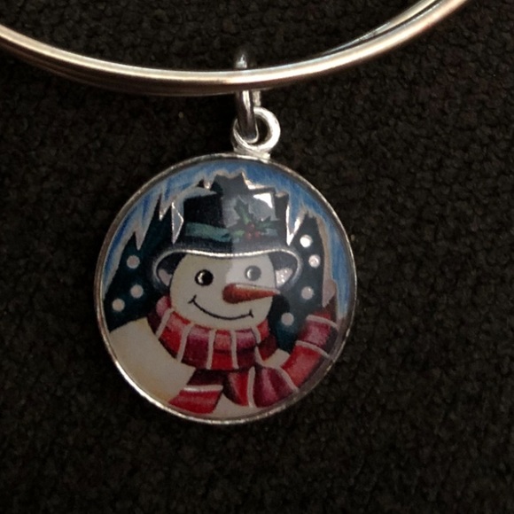 Alex and Ani Jewelry - Alex and Ani “snowman” bracelet 2015
